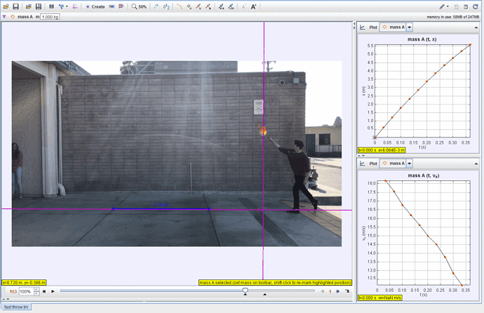 fast throw-frame