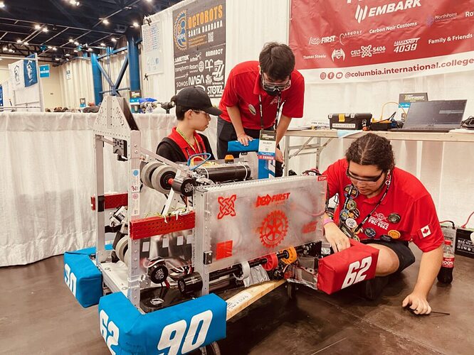 pit crew at houston 2023
