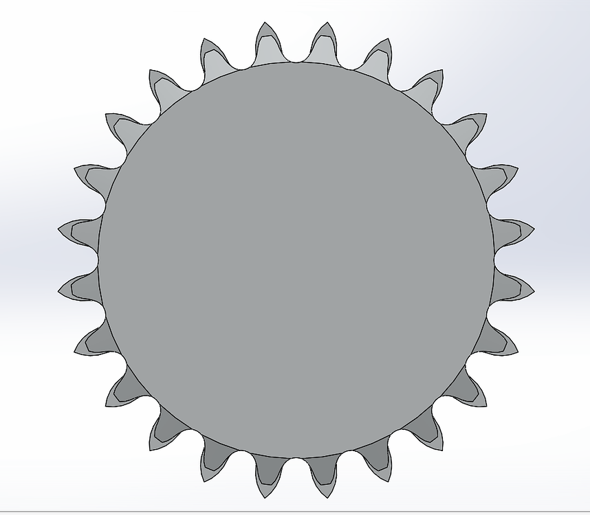 Sprocket Design Tutorial CAD Chief Delphi
