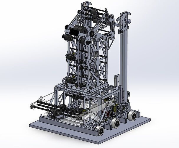FRC 2022 Robot CAD Cover Photo Team 3255