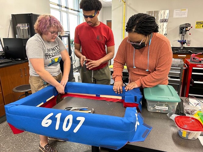working on bumpers