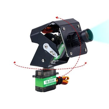 Rotating Camera With Servo