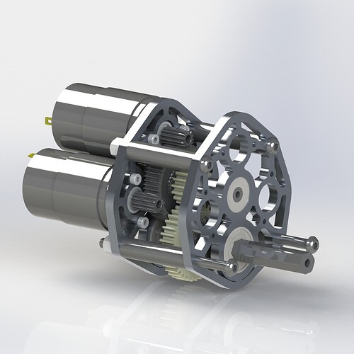 Gearbox render