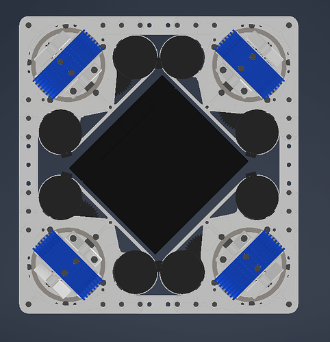 battery in frame