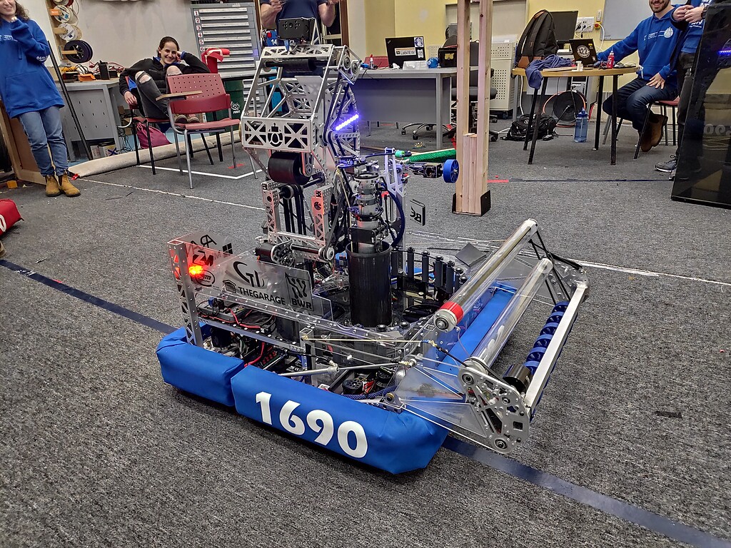 FRC team 1690 Orbit 2020 robot reveal "CHESTER" Robot Showcase