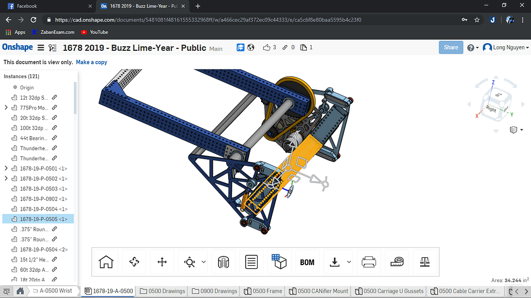 1678 Citrus Circuits 2019 CAD Release - Robot Showcase - Chief Delphi