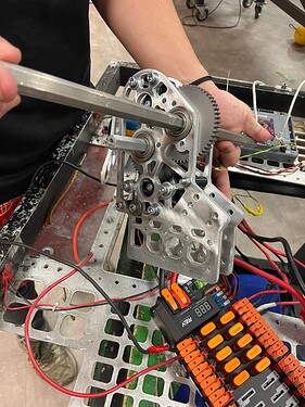 Elevator Gearbox Side