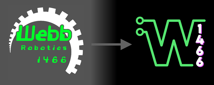 1466 Old vs. New Logo