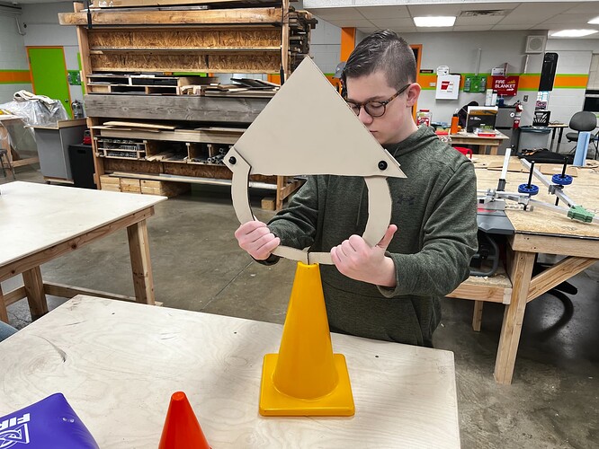 MDF claw cone