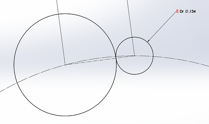Standard Hob Circles on Chord