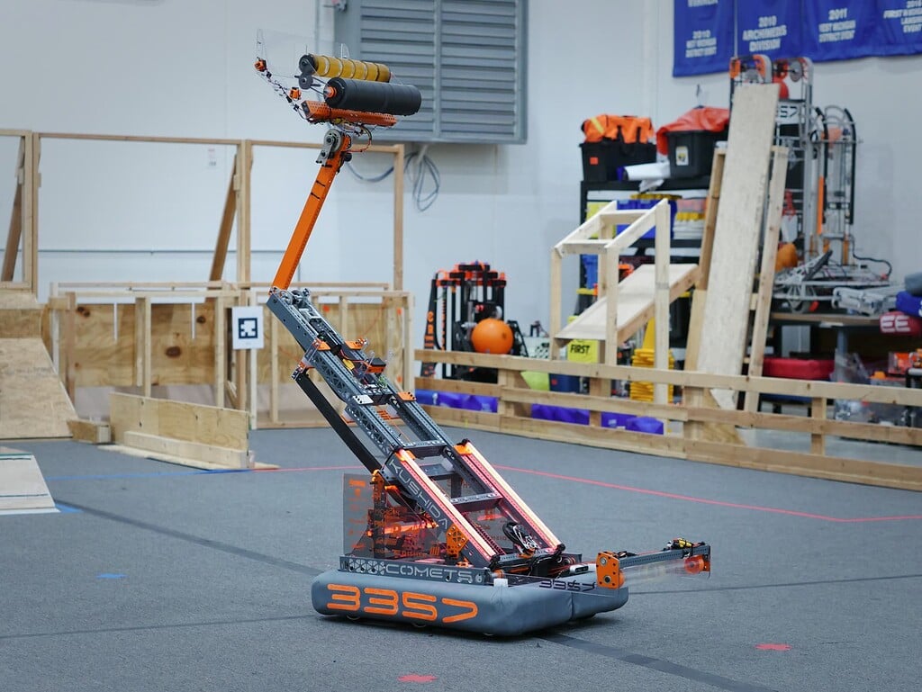 FRC Team 3357 COMETS 2023 Robot Reveal Kushida Robot Showcase