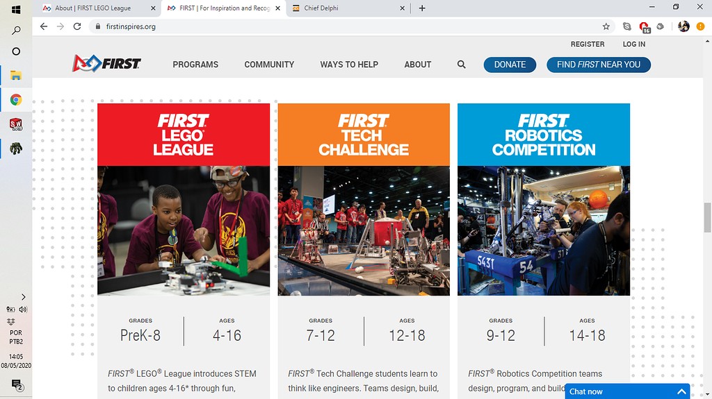 First lego league best sale website