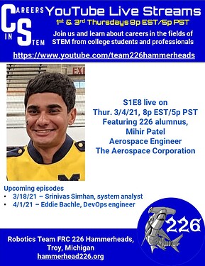 Careers in STEM S1E8 - Mihir Patel