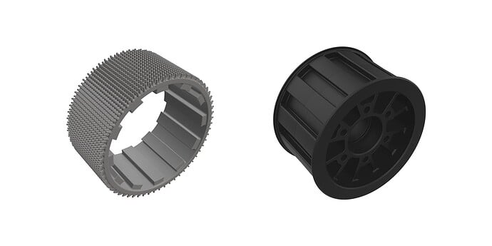 Spikey Tread + Hub