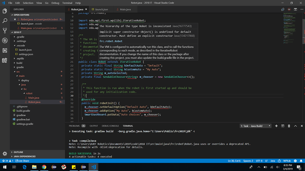 visual studio code java file not compiling visual studio code java file not compiling