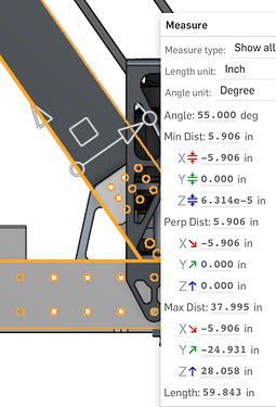 Elevator angle