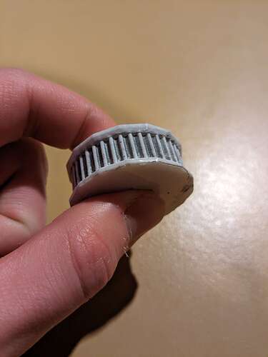 worn pulley