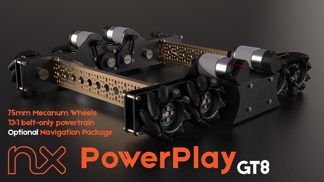 FTC 8Wheel Mecanum Drive NX PowerPlay Technical Chief Delphi