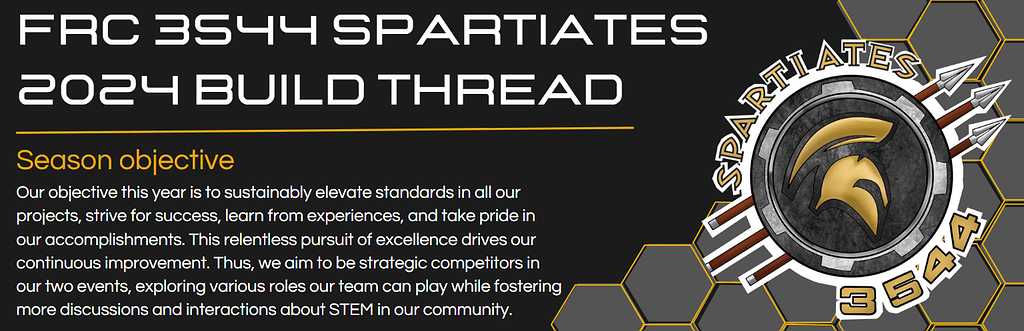 3544 Spartiates 2024 Build Thread - FRC Open Alliance