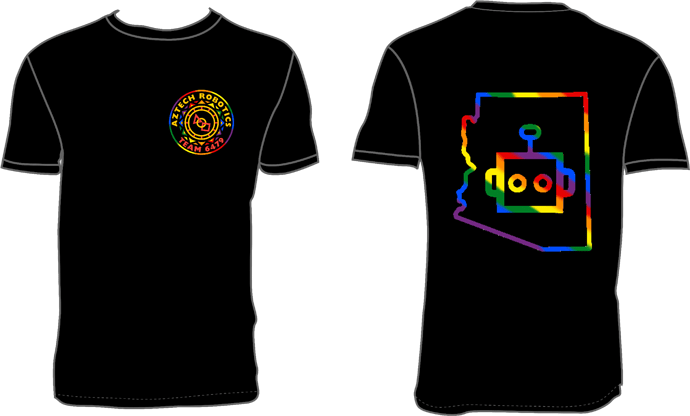 Rainbow Design Shirt