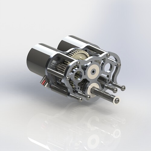 Curvy gearbox