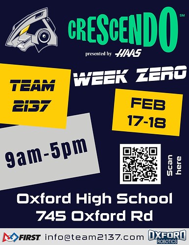 TEAM 2137 Week 0 Flyer