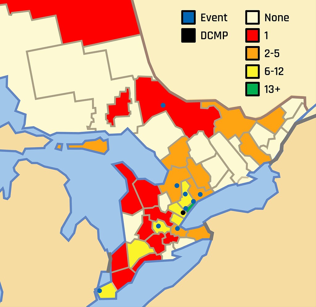 2024 Ontario District Heat Map General Forum Chief Delphi