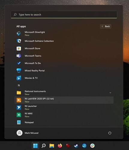 LV Win 11 App
