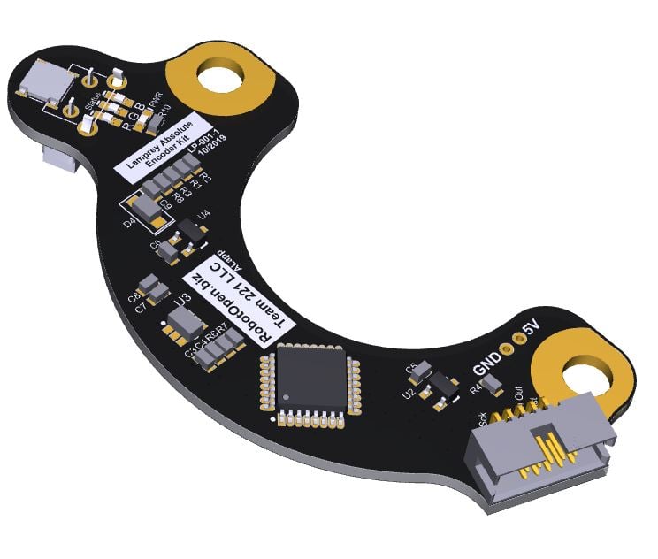 Hollow Bore Absolute Encoder by 221 Robotic Systems