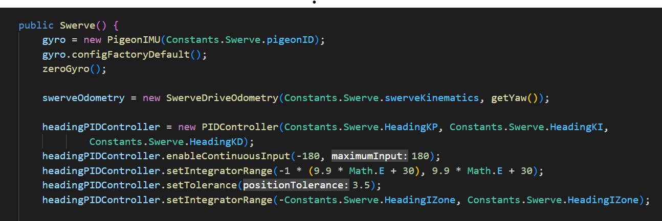 PID Controller in 364 s base swerve drive code General Forum