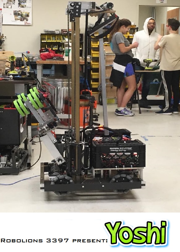 pic: Team 3397 Robolions present: Yoshi - CD-Media: Photos pic: Team 3397 Robolions present: Yoshi - CD-Media: Photos