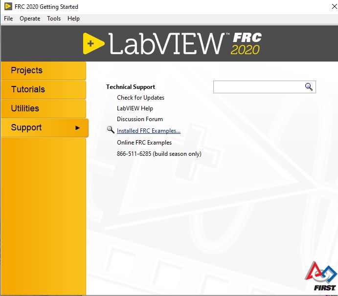 maxbotix ez1 sonar first robotics labview