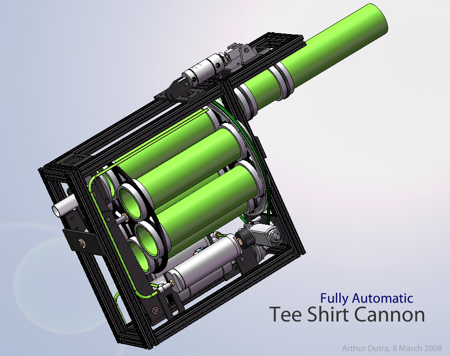 Smigre noget Bevægelig pic: Fully Automatic Tee Shirt Cannon - Pic 2 - CD-Media: Photos - Chief  Delphi