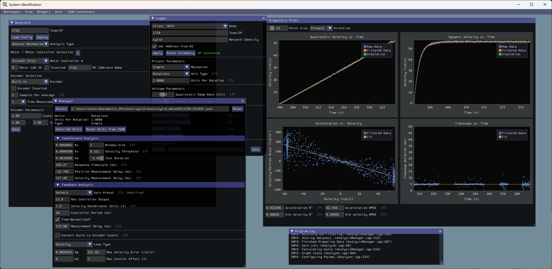 CANivore/Phoenix Pro SysId Testing Programming Chief Delphi