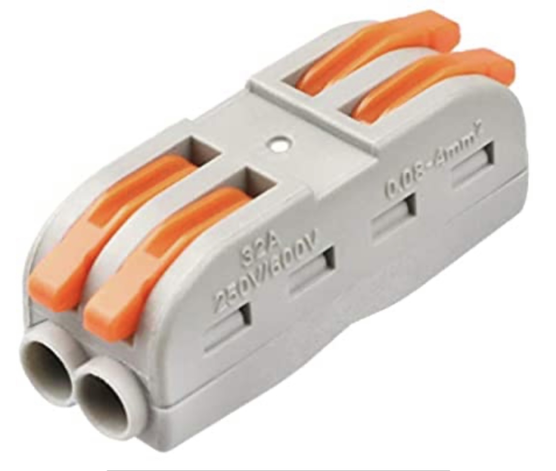 WAGO 221 Series LEVER-NUTS 3-pole Compact Splicing Connectors Qty. 10 -  AndyMark, Inc