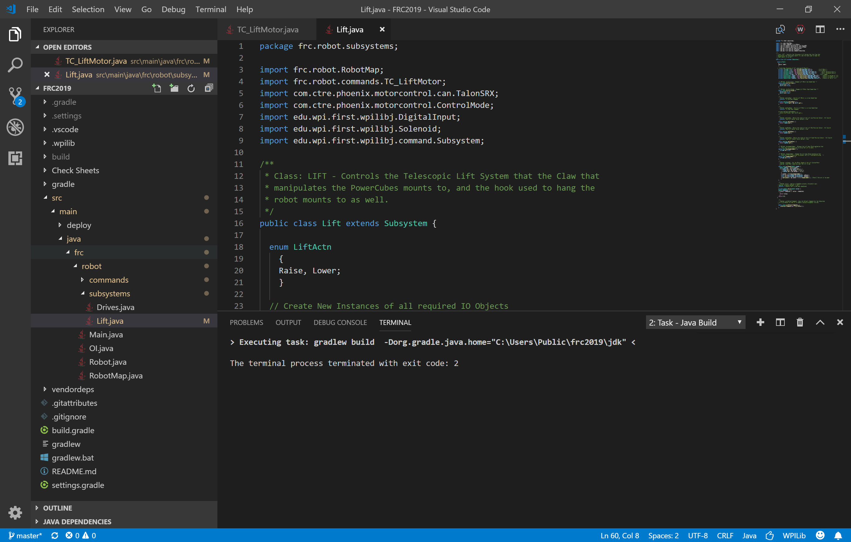 Gradlew is not found on build - Java - Chief Delphi