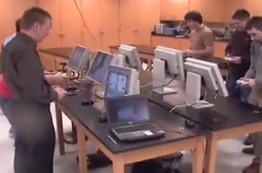 pic: 5th Gear FRC Simulator being tested by team 2068 - CD-Media