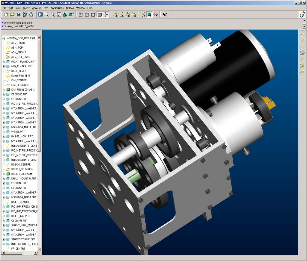 Looking for gears from BostonGear in Inventor.. Inventor Chief Delphi