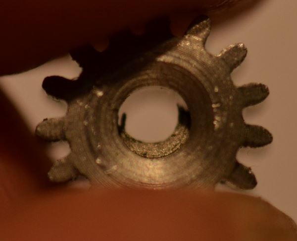Failed Pinion Gear Install Am 2195 To Banebots P60 Motors
