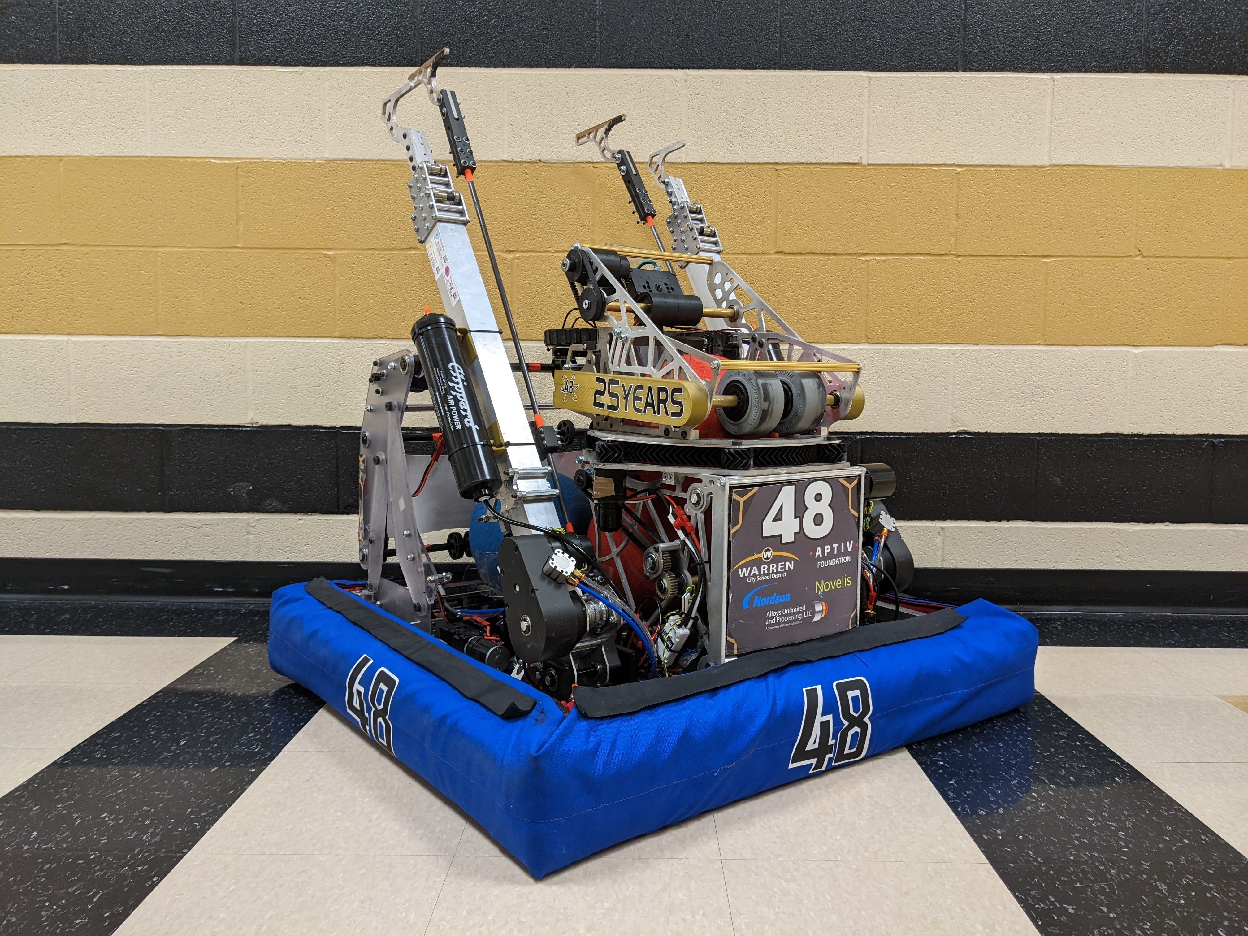 FRC Team 48 2022 xtremachen25 Robot Photos for TBA CDMedia Photos