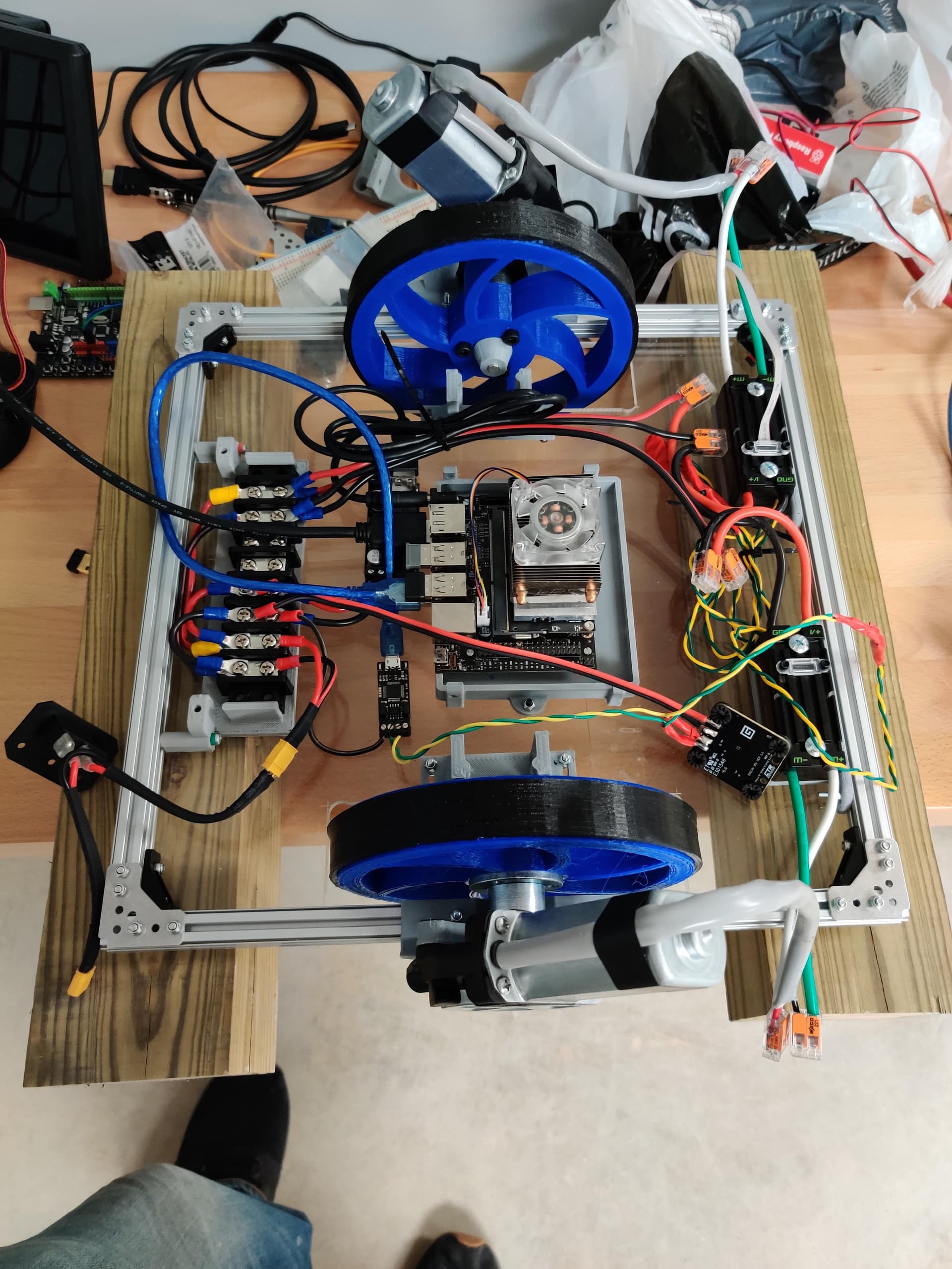 How to build a custom robot with FRC Parts(CTRE hero,cims,and victor sp