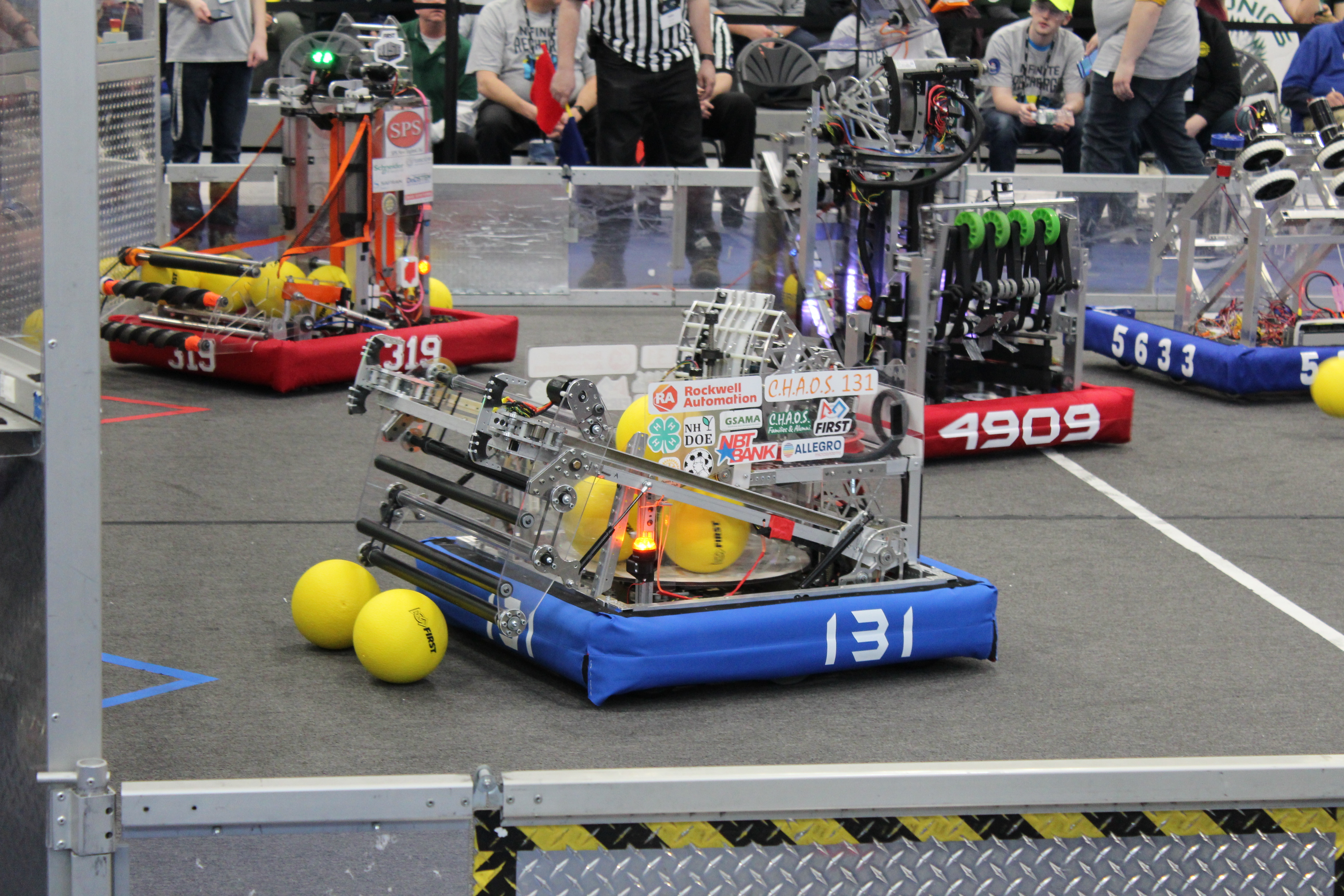 FRC Team 131 CHAOS 2020 Infinite Recharge Robot CDMedia Photos