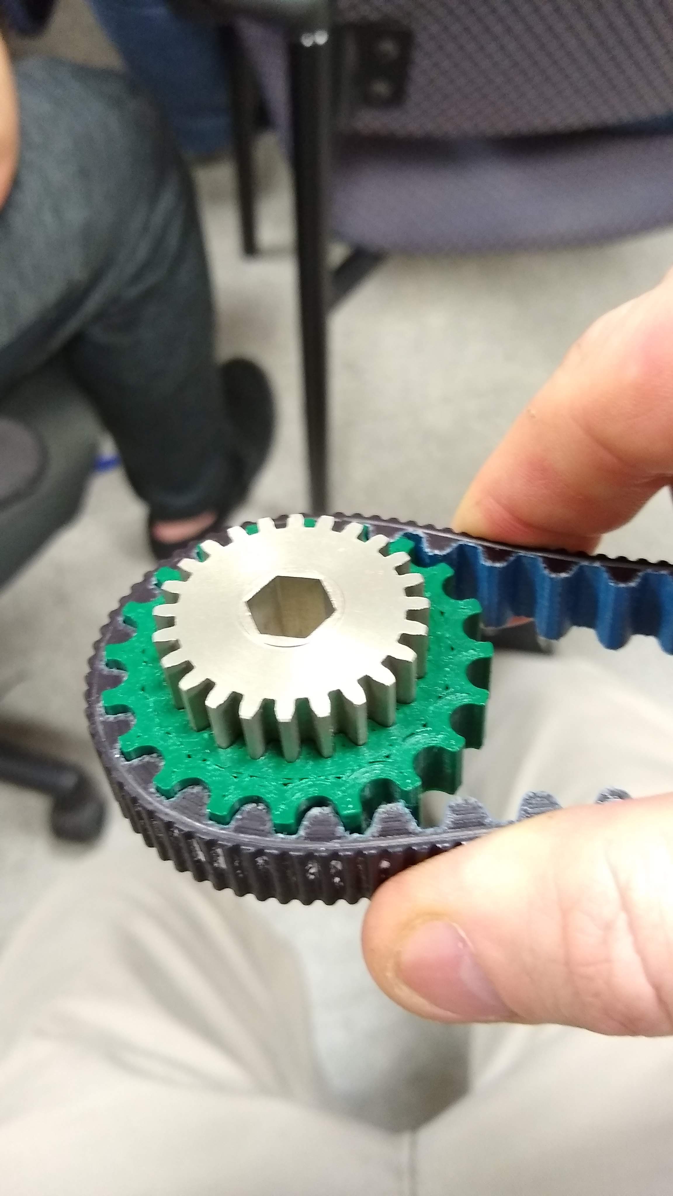 3D Printed Drivetrain Pulleys Technical Chief Delphi