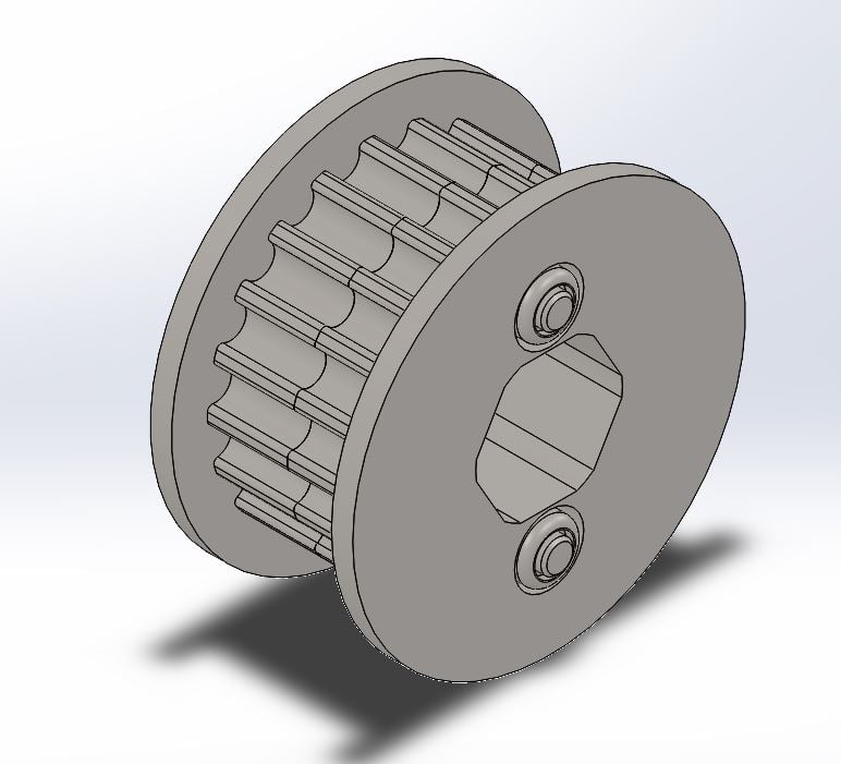 Timing belt shop pulley cad