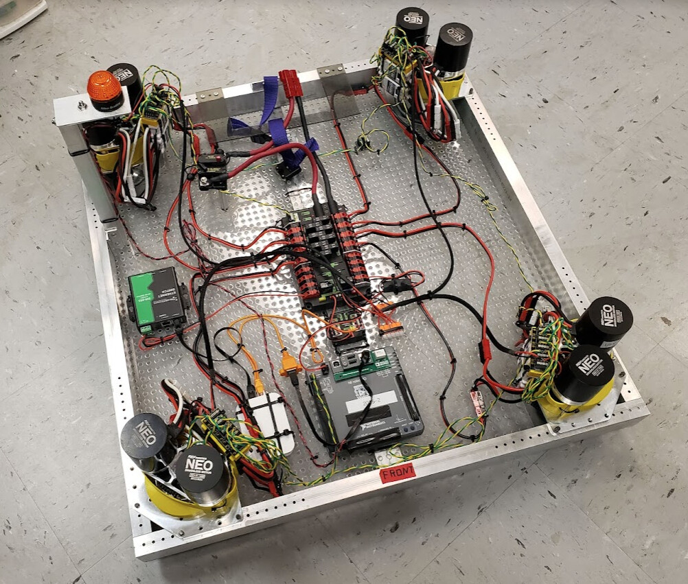 2363 Triple Helix 2021 developmental swerve drive train Technical