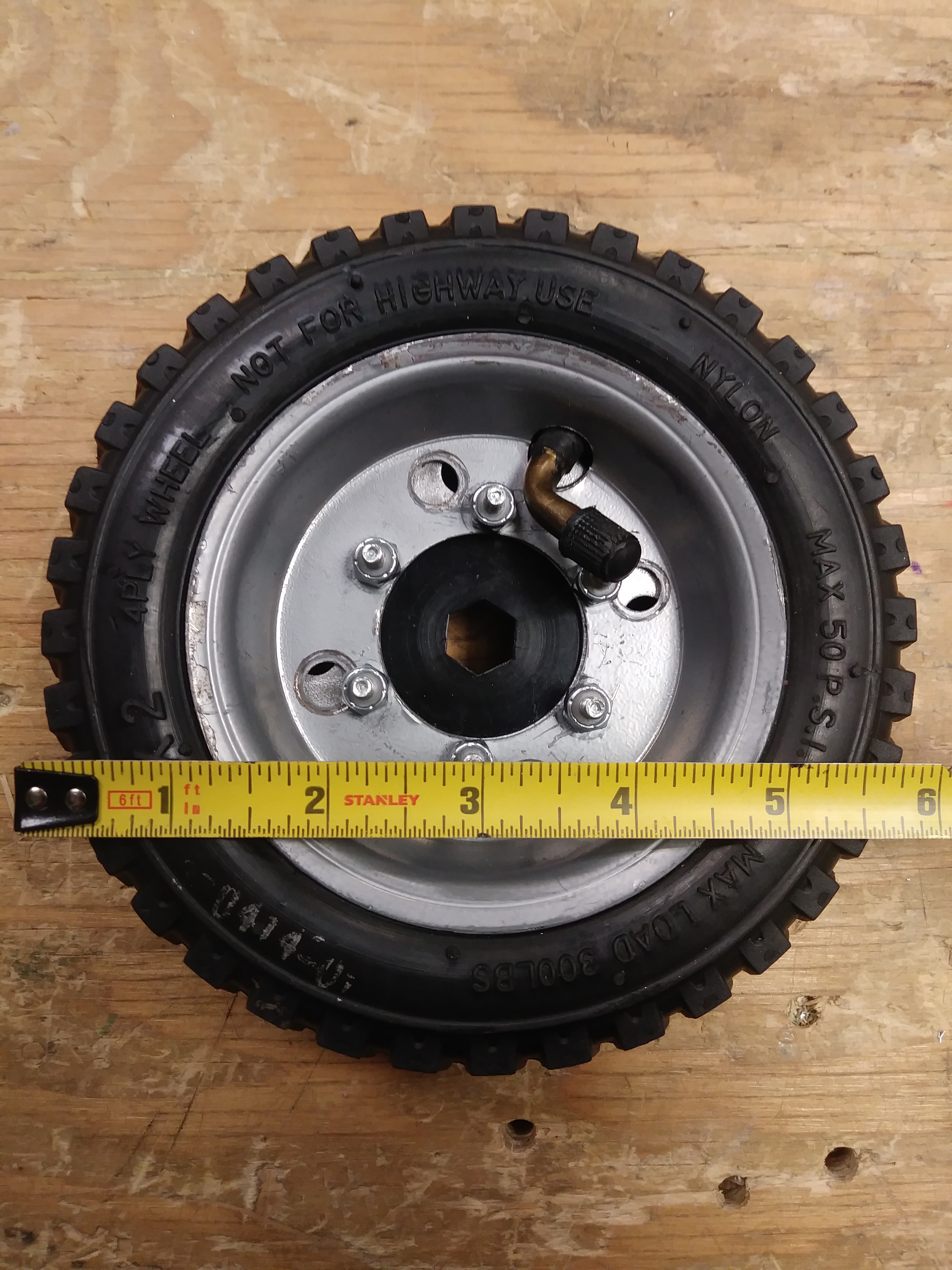 West Coast Products Pneumatic wheels/tire status? Other Chief Delphi