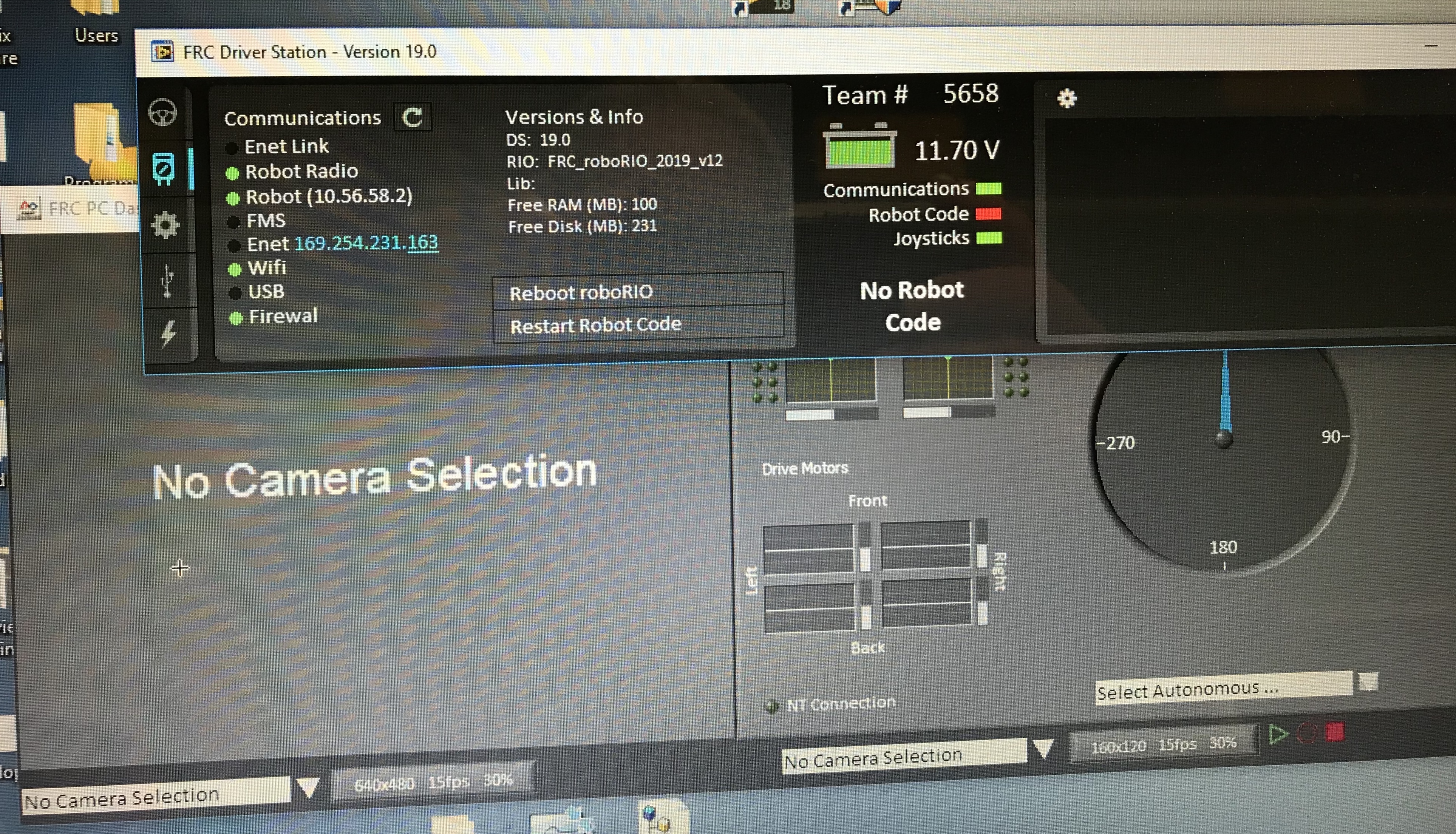 troubleshoot frc driver station errors