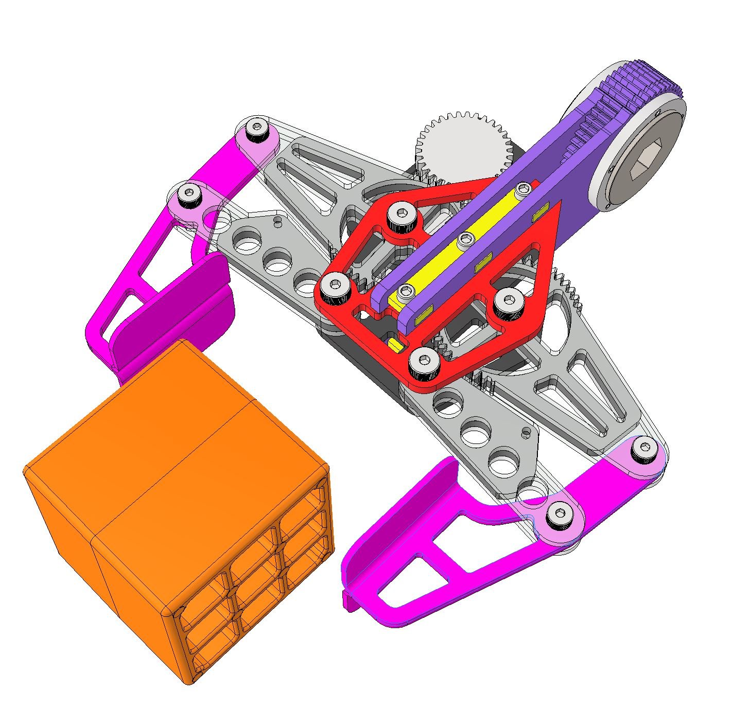FTC concept robot mechanisms using Andymark parts and Andymark custom