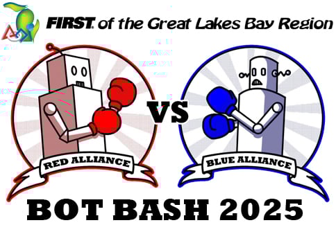 2025 GLBR Bot Bash Logo CD